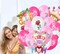 Mother's Day Party Balloons I Love You Best Mom Ever Latex Balloons Happy Mother's Day Balloons For Mother's Day Party Decorations
